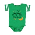 thumbnail image 1 of Inktastic I Love My Nana to the Moon and Back Boys or Girls Baby Bodysuit, 1 of 5