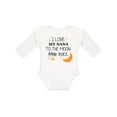 thumbnail image 1 of Inktastic I Love My Nana to the Moon and Back Boys or Girls Long Sleeve Baby Bodysuit, 1 of 5