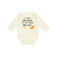 thumbnail image 1 of Inktastic I Love My Nana to the Moon and Back Boys or Girls Long Sleeve Baby Bodysuit, 1 of 5