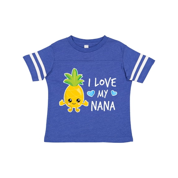 Inktastic I Love My Nana with Pineapple Boys Toddler T-Shirt