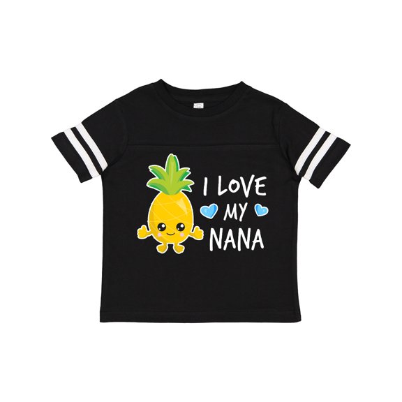 Inktastic I Love My Nana with Pineapple Boys Toddler T-Shirt