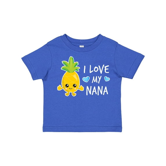Inktastic I Love My Nana with Pineapple Boys Toddler T-Shirt