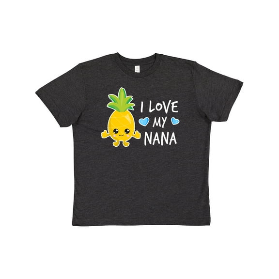 Inktastic I Love My Nana with Pineapple Youth T-Shirt