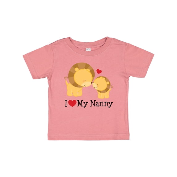 Inktastic I Love My Nanny Boys or Girls Baby T-Shirt
