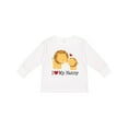 thumbnail image 1 of Inktastic I Love My Nanny Boys or Girls Long Sleeve Toddler T-Shirt, 1 of 5