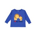 thumbnail image 1 of Inktastic I Love My Nanny Boys or Girls Long Sleeve Toddler T-Shirt, 1 of 5
