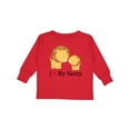 thumbnail image 1 of Inktastic I Love My Nanny Boys or Girls Long Sleeve Toddler T-Shirt, 1 of 5