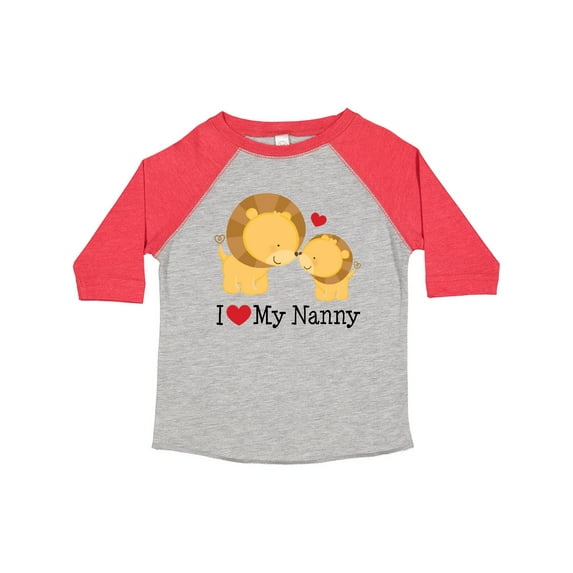 Inktastic I Love My Nanny Boys or Girls Toddler T-Shirt