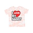 thumbnail image 1 of Inktastic I Love My Nanny Boys or Girls Toddler T-Shirt, 1 of 5