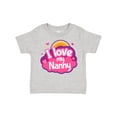 thumbnail image 1 of Inktastic I Love My Nanny Grandchild Girls Toddler T-Shirt, 1 of 5