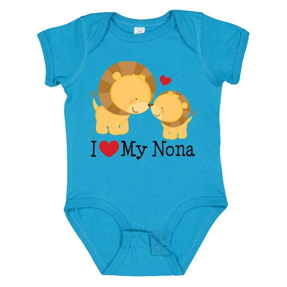 Inktastic I Love My Nona Boys or Girls Baby Bodysuit