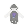 thumbnail image 1 of Inktastic I Love My Noni Elephant Purple Blue Boys Long Sleeve Baby Bodysuit, 1 of 5