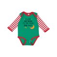 thumbnail image 1 of Inktastic I Love My Noni to the Moon and Back Boys or Girls Long Sleeve Baby Bodysuit, 1 of 5