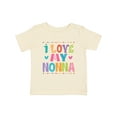 thumbnail image 1 of Inktastic I Love My Nonna Baby Clothes Girls Baby T-Shirt, 1 of 5