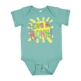 thumbnail image 1 of Inktastic I Love My Nonni Sun and Rainbow Letters Boys or Girls Baby Bodysuit, 1 of 5
