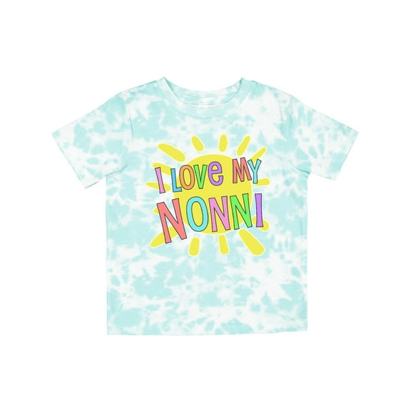 Inktastic I Love My Nonni- Sun and Rainbow Letters Boys or Girls Toddler T-Shirt