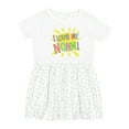 thumbnail image 1 of Inktastic I Love My Nonni Sun and Rainbow Letters Girls Toddler Dress, 1 of 5