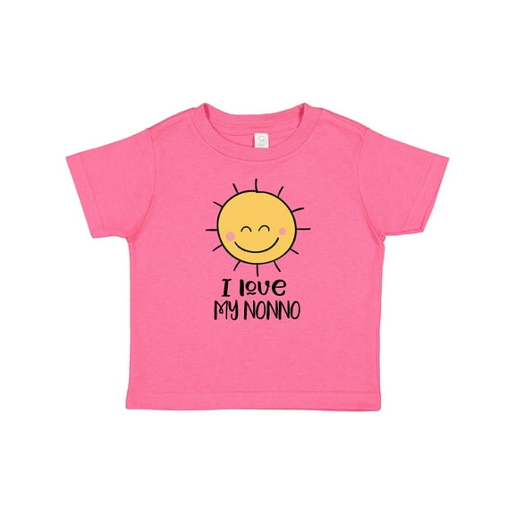 Inktastic I Love My Nonno Retro Groovy Boys or Girls Baby T-Shirt