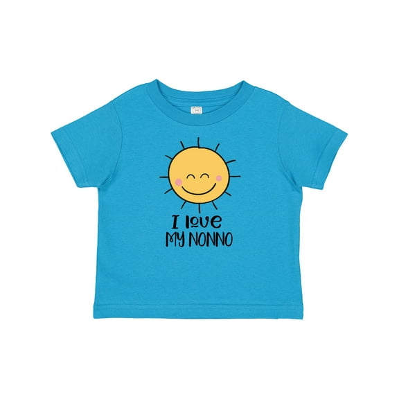 Inktastic I Love My Nonno Retro Groovy Boys or Girls Baby T-Shirt