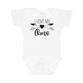 thumbnail image 1 of Inktastic I Love My Oma Heart and Arrows Boys or Girls Baby Bodysuit, 1 of 5