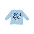 thumbnail image 1 of Inktastic I Love My Oma and Opa in Black Chalk Heart Boys or Girls Long Sleeve Toddler T-Shirt, 1 of 5