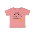 thumbnail image 1 of Inktastic I Love My Oma to the Moon and Back Boys or Girls Baby T-Shirt, 1 of 5