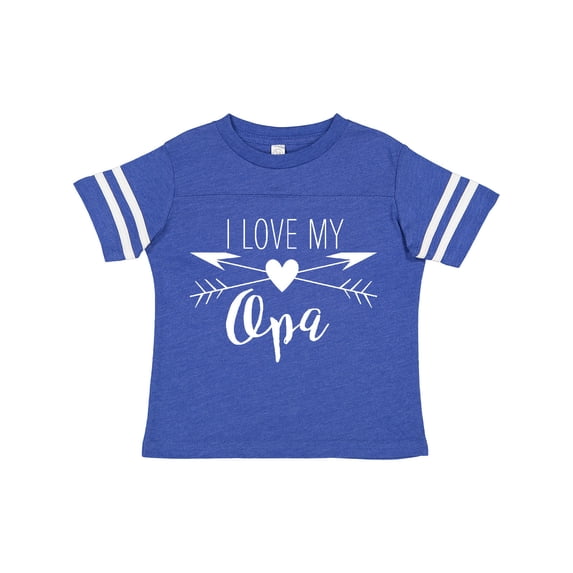 Inktastic I Love My Opa Heart and Arrows Boys or Girls Toddler T-Shirt