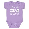 thumbnail image 1 of Inktastic I Love My Opa with Hearts Boys or Girls Baby Bodysuit, 1 of 5