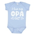 thumbnail image 1 of Inktastic I Love My Opa with Hearts Boys or Girls Baby Bodysuit, 1 of 5