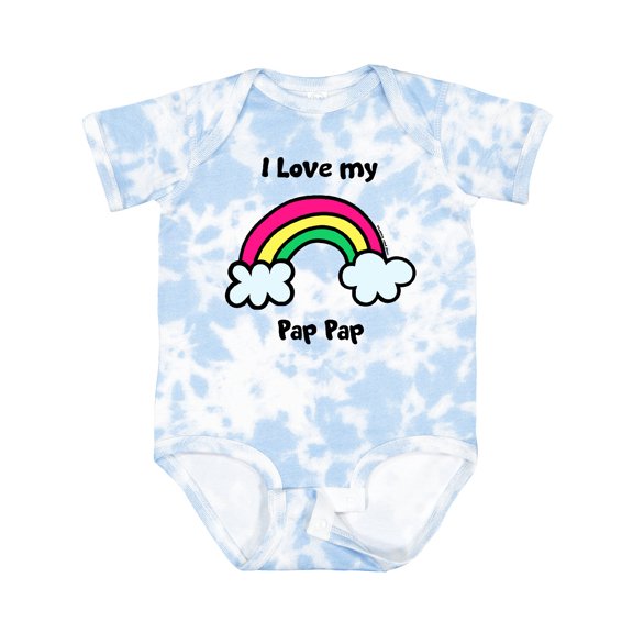 Inktastic I Love My Pap Pap Boys or Girls Baby Bodysuit