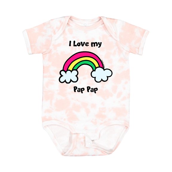 Inktastic I Love My Pap Pap Boys or Girls Baby Bodysuit