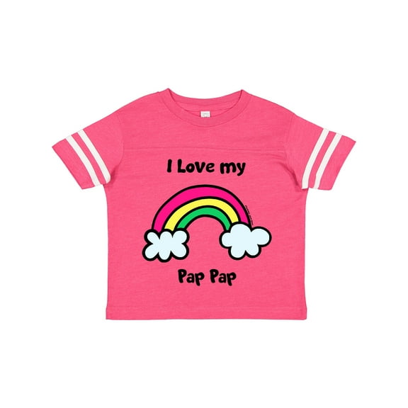 Inktastic I Love My Pap Pap Boys or Girls Toddler T-Shirt