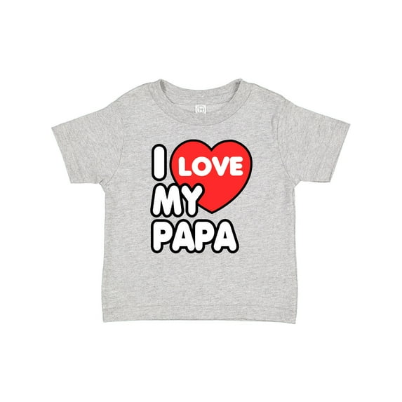 Inktastic I Love My Papa Boys or Girls Baby T-Shirt