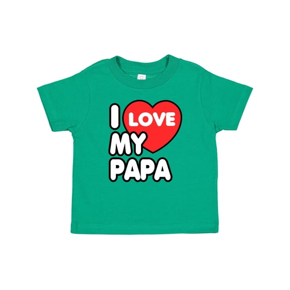 Inktastic I Love My Papa Boys or Girls Baby T-Shirt