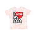 thumbnail image 1 of Inktastic I Love My Papa Boys or Girls Toddler T-Shirt, 1 of 5
