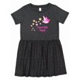 thumbnail image 1 of Inktastic I Love My Papa Girls Toddler Dress, 1 of 5