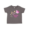 thumbnail image 1 of Inktastic I Love My Papa Girls Toddler T-Shirt, 1 of 5