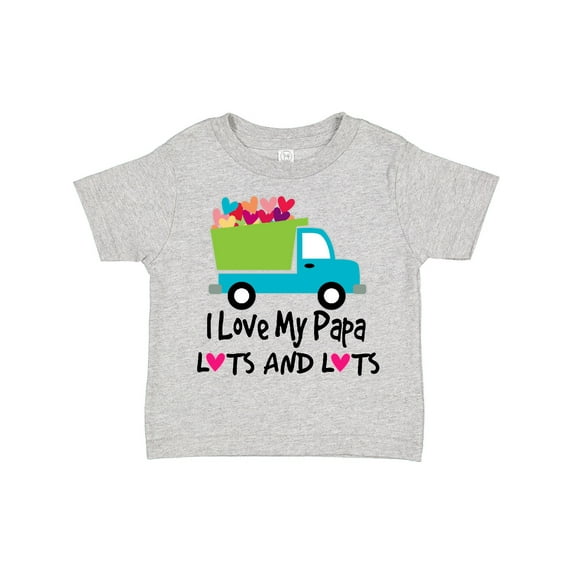 Inktastic I Love My Papa Grandchild Boys Toddler T-Shirt