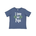 thumbnail image 1 of Inktastic I Love My Papa Hearts Boys or Girls Baby T-Shirt, 1 of 5