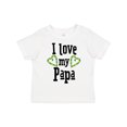thumbnail image 1 of Inktastic I Love My Papa Hearts Boys or Girls Toddler T-Shirt, 1 of 5
