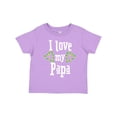 thumbnail image 1 of Inktastic I Love My Papa Hearts Boys or Girls Toddler T-Shirt, 1 of 5