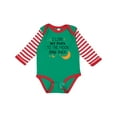 thumbnail image 1 of Inktastic I Love My Papa to the Moon and Back Boys or Girls Long Sleeve Baby Bodysuit, 1 of 5