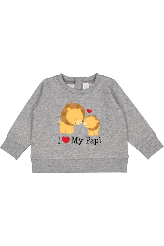 I Love My Papi Childs Baby Sweatshirt