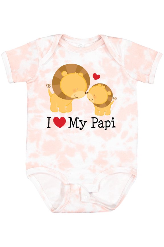 I Love My Papi Childs Boys or Girls Baby Bodysuit