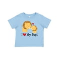 thumbnail image 1 of Inktastic I Love My Papi Childs Boys or Girls Baby T-Shirt, 1 of 5
