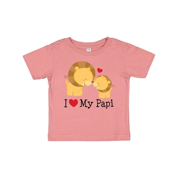 Inktastic I Love My Papi Childs Boys or Girls Baby T-Shirt