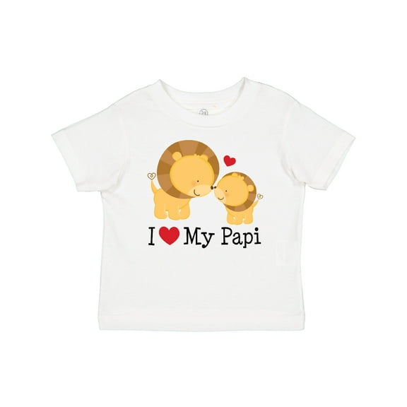 Inktastic I Love My Papi Childs Boys or Girls Baby T-Shirt