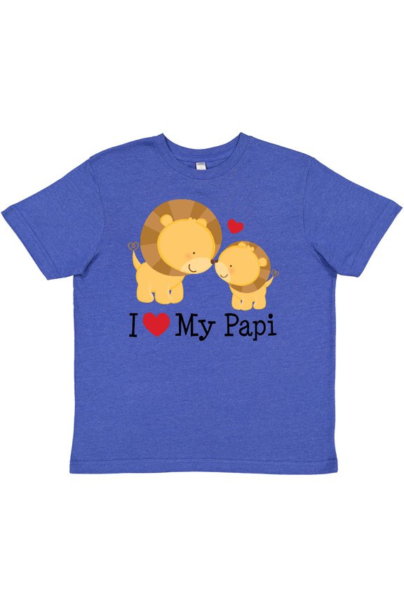 I Love My Papi Childs Youth T-Shirt