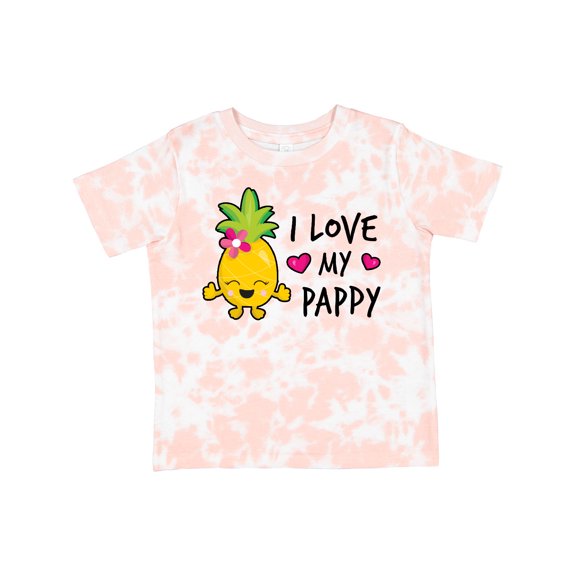 Inktastic I Love My Pappy with Pineapple Girls Toddler T-Shirt