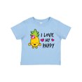 thumbnail image 1 of Inktastic I Love My Pappy with Pineapple Girls Toddler T-Shirt, 1 of 5